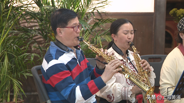 田子坊来了一群吹萨克斯的年轻人！