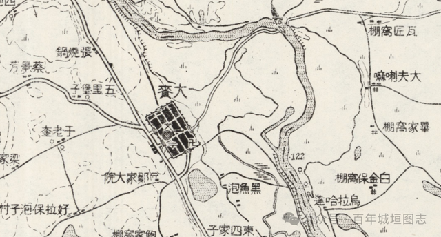 黑龙江：大赉厅（县）城-大安县城