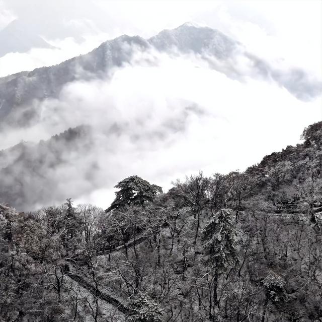 航小天带你看长安 | 雪落终南，千年诗意向云端！