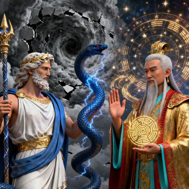 希腊宙斯对阵东方玉皇大帝：谁才是万神之王？
