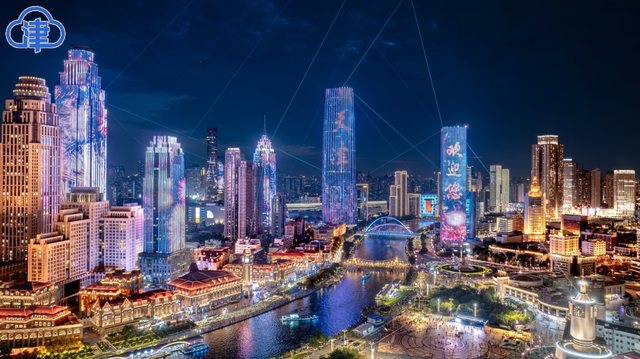 天津最新夜景！大片来了！