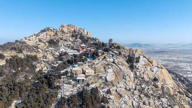 瞰齐鲁 | 雪落峄山，分外妖娆