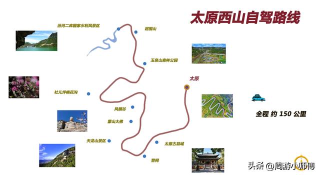 50幅北方旅游路线地图集合旅行者必备参考，带你玩转北方