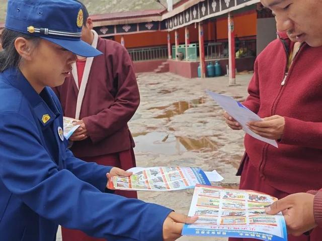 消防安全“进寺庙” 念好安全“防火经”