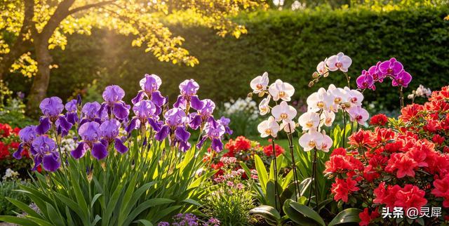 0元直达！西安最大兰花园花开成海，不挤人错过等一年。