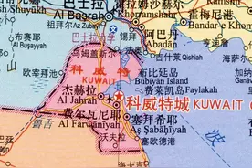 科威特虽小，却比伊拉克海岸线更长，伊拉克沿海是滩涂，看着憋屈图片