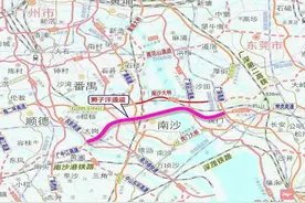 对比南沙大桥，狮子洋通道的建设难度如何？将于 2028 年建成通车！图片