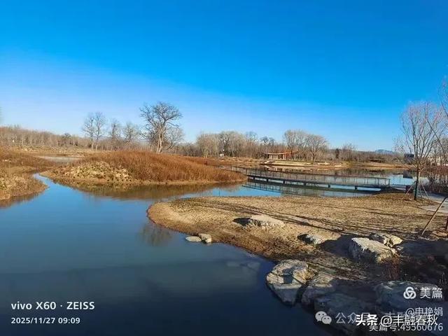 初冬北京玉河湿地公园游记|申艳娟