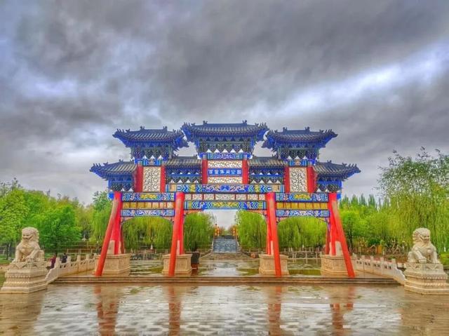 水天一色 博斯腾湖