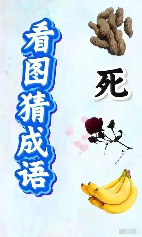趣味益智看图猜成语,锻炼思维能力,预防老年痴呆。