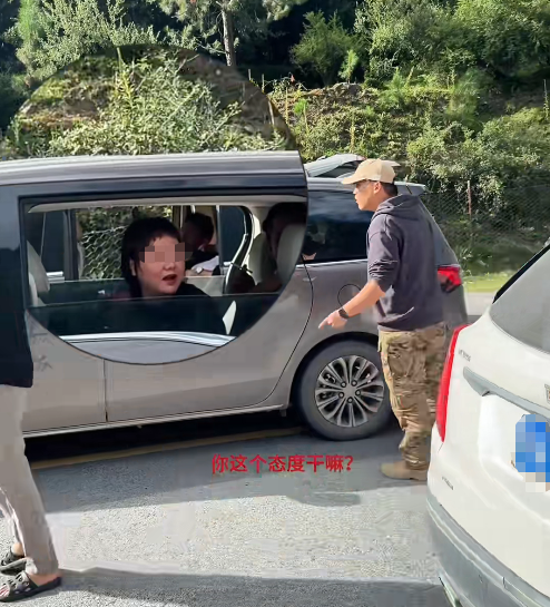 小伙制止前车乱丢垃圾，反被对方嘲讽，视频曝光，车上的字亮了