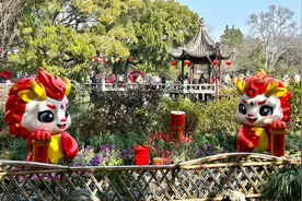 簪花、游园、寻龙......在沪上首座非遗公园内过个“中国年”图片