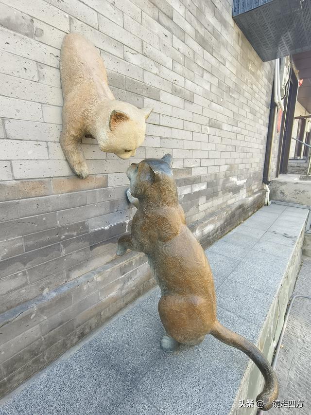 被称为“驼铃古道新街”的北京模式口历史文化街区