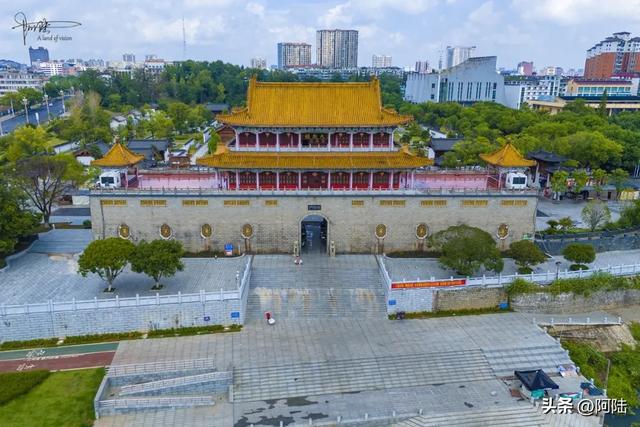 高安大气！如此规模的瑞州府衙公园和大观楼竟然都是不用买门票的