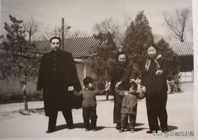 老照片：周总理当众跳起来，为邓大姐摘苹果，浪漫温馨少年气十足