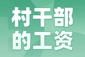 村干部的工资从哪来？怎么定的？图片