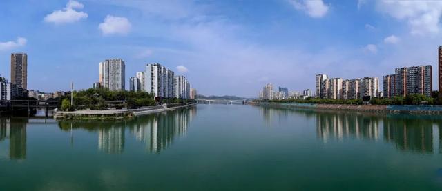 简阳今昔｜江月大桥（沱三桥）金绛飞虹