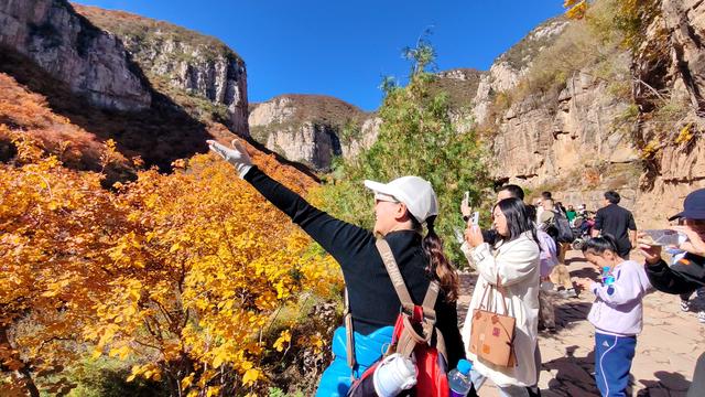 花最少的钱，看最美红叶，邢台佛照山，我们坐火车公交来啦