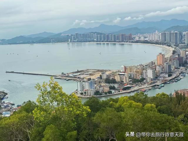 惠州双月湾，内海与外海的海韵迥然不同