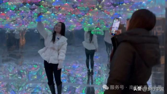 南部县满福坝春风十里：嘉陵江畔年味浓，一城春风迎新春