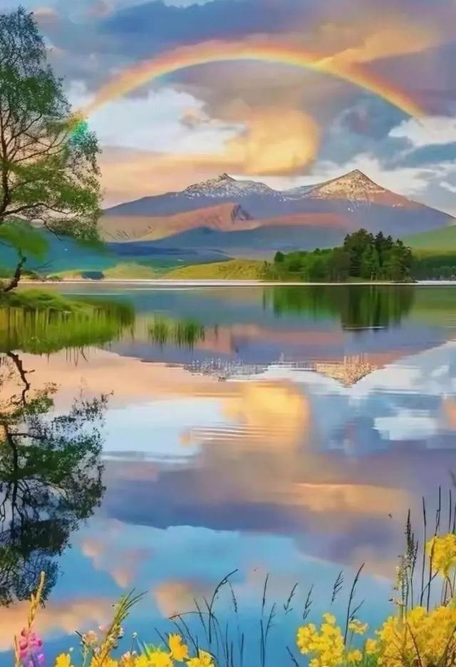 宛如油画一般的美景，美呆了！
