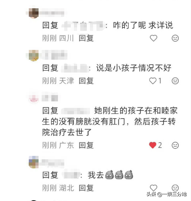 阚清子早产儿夭折后续，夫妇俩疑早知孩子是畸形儿	，知情人爆更多