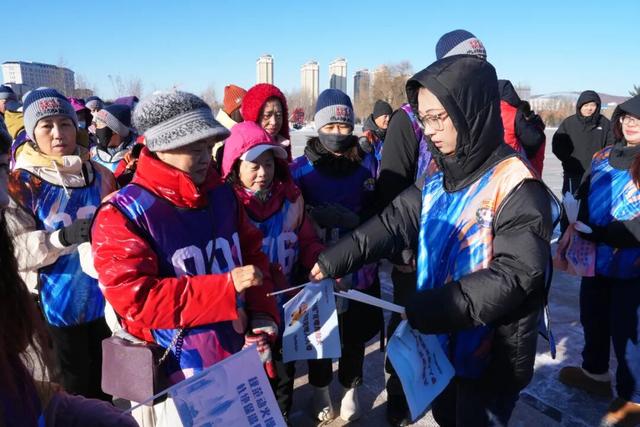 燃动寒冬 徒步传安