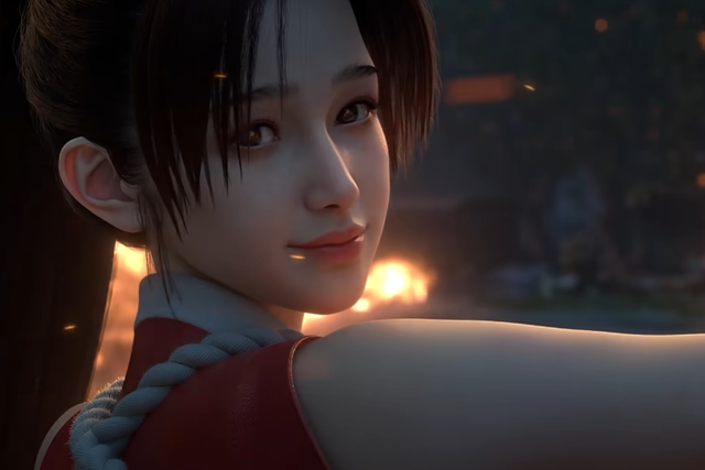 国产游戏终于放开了，不知火舞设计成这样也没事