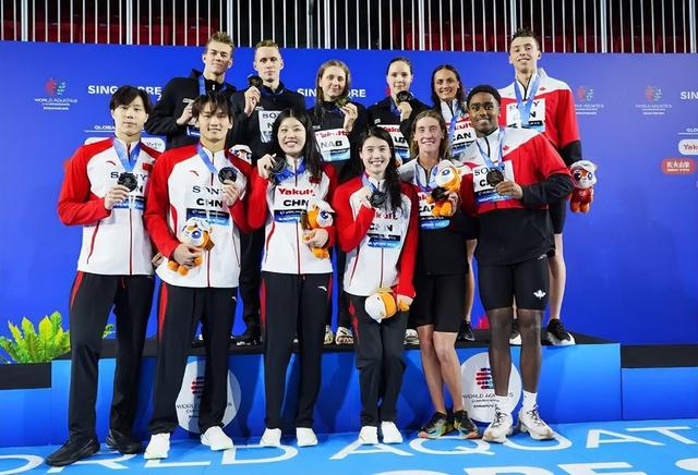 游泳世锦赛最新金牌榜：美国再升1位，澳大利亚第2，中国太意外