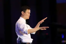 马云说：当你成功的时候，你说的所有话都是真理。图片
