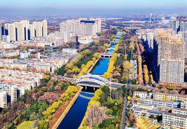 清潩河畔冬韵浓