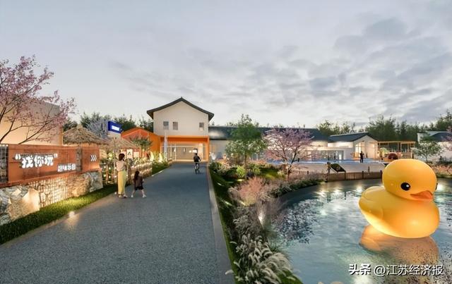 仪征枣林湾旅游度假区音乐特色民宿成暑期热门打卡地