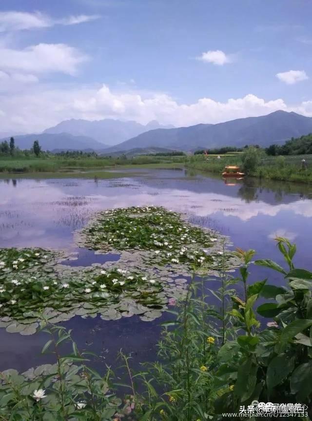 临夏附近的天然水池