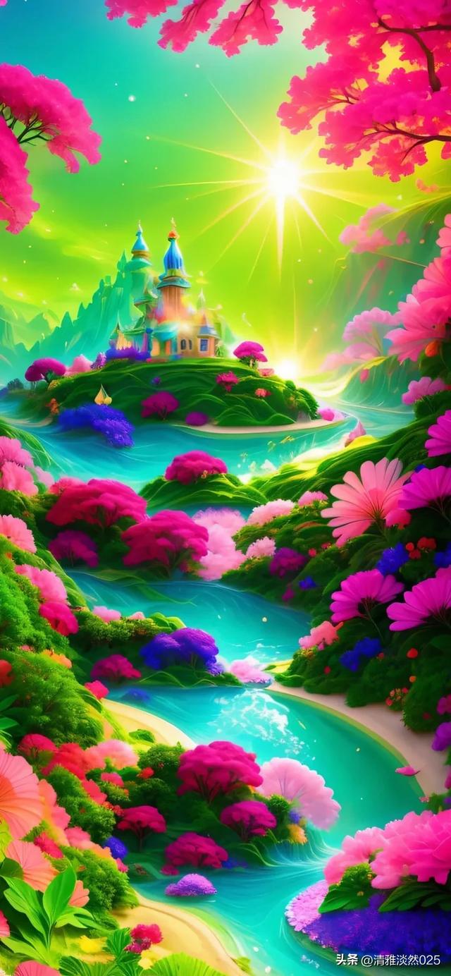 梦幻花园，浪漫无限。