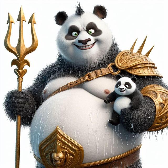 熊猫超级英雄系列头像