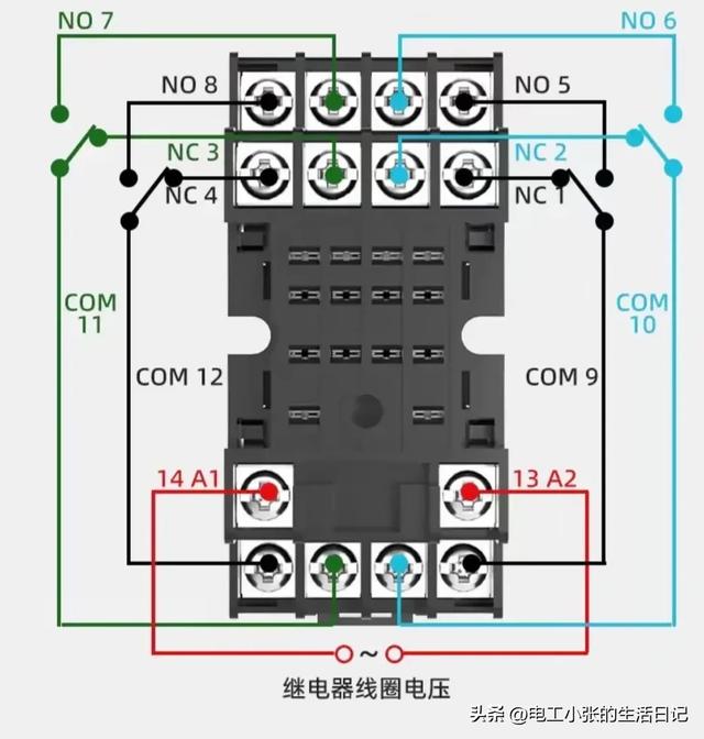 学会用中间继电器，摆脱灯泡电工称号，超实用，赶紧收藏起来。