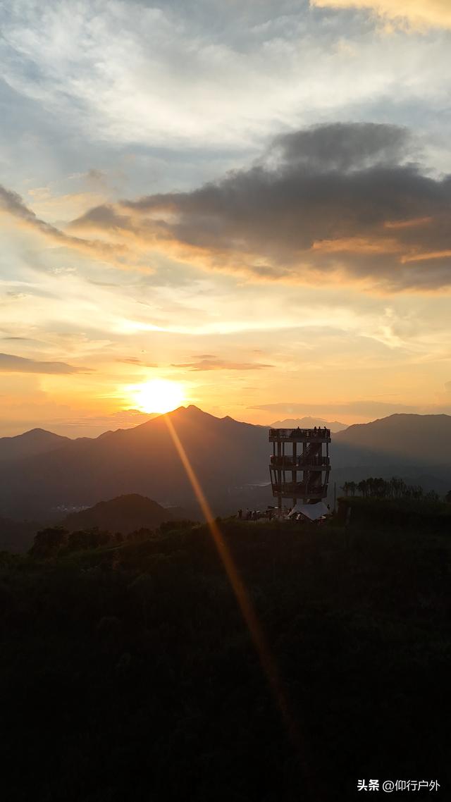 饶平朱湖顶露营