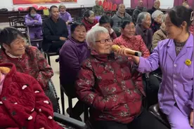 河南辉县——老人不仅住进了养老院，还越来越开心图片