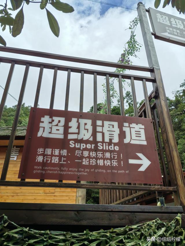 在江津四面山景区看了瀑布爬了梯，又坐了超级滑道听了潺潺流水声