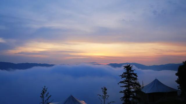 绿春县迷克茶山：云巅日出，一场温柔奔赴