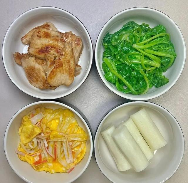 瘦38斤了45天不重样的减脂午餐，吃的干净真的会瘦~~~