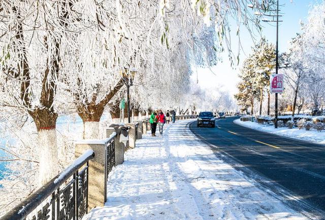 小雾凇岛迎绝美五星雾凇 配套升级打造舒心冬游地