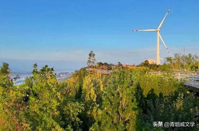 登上古潼关 俯瞰渭河入黄河