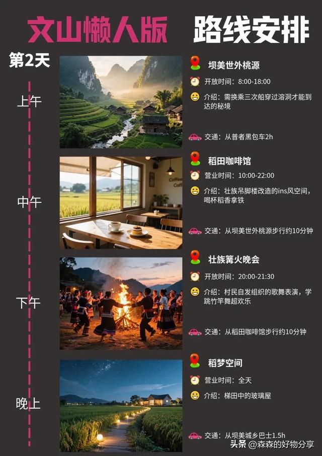 文山3天秘境之旅