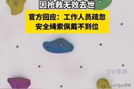 广东一女童商场内玩攀岩高处坠亡 浑身抽搐 后脑勺全是血 责任谁担？图片