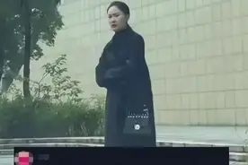 去民政局离婚路上妻子突然下车，在车前来回走动，背影让人很心酸图片