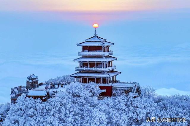 此景只应天上有，南太行王屋山最美冬季