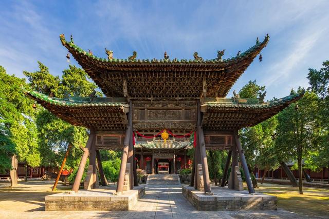 运城关帝庙高清大图，带你一眼看尽千年
