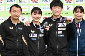 张本家族大放异彩！一家四口开心晒奖牌，日本乒坛还得仰仗华人图片