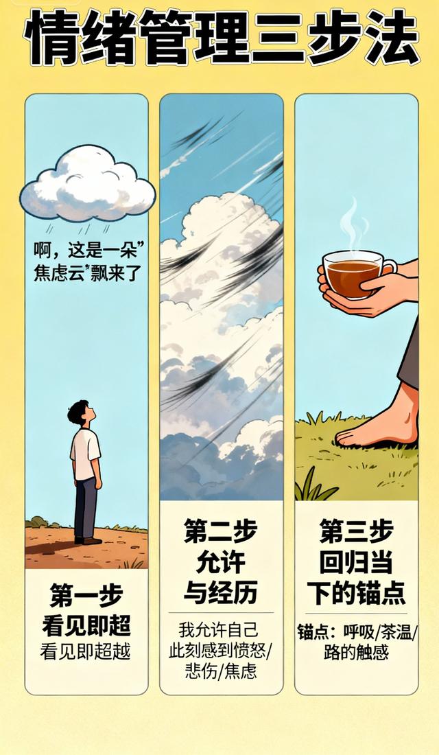 天空不挂云，内心不生尘：真正的自由，从学会“放下”开始